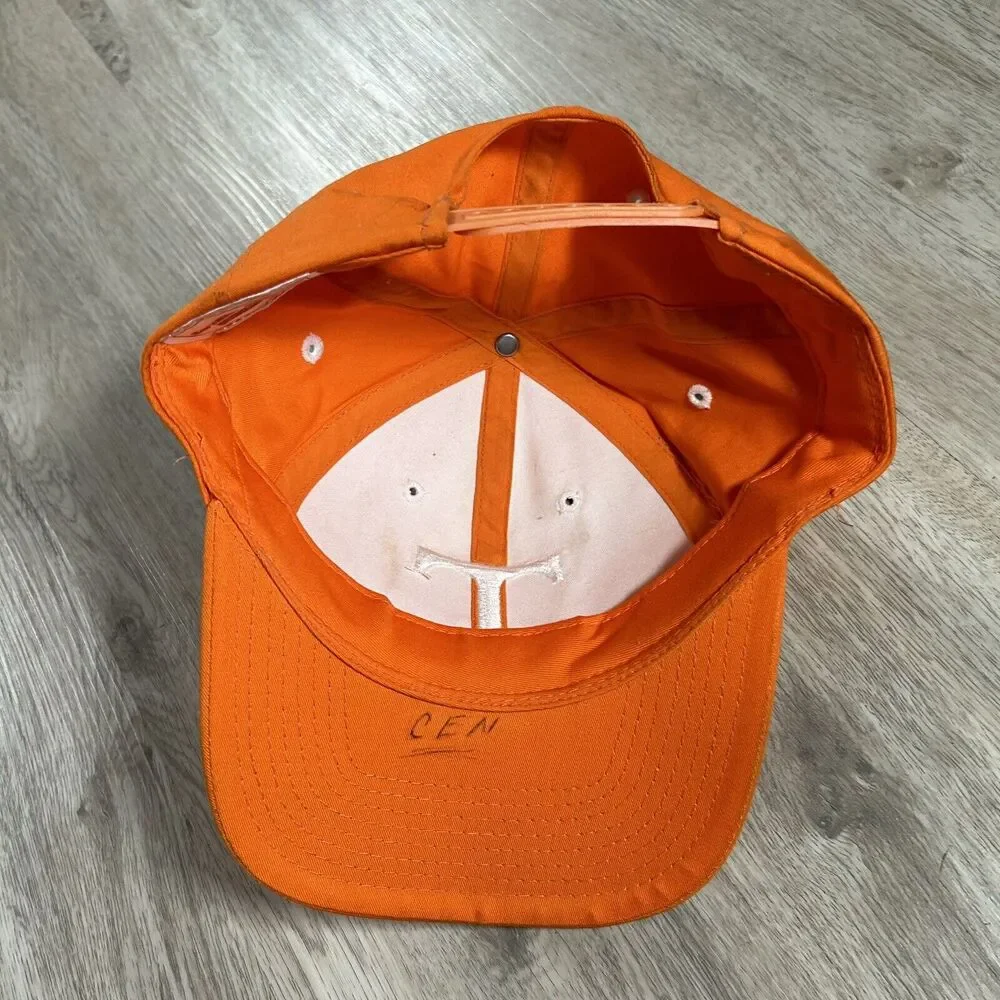Vintage Tennessee Volunteers Hat Snapback Captivating‎ Headwear Orange Cap